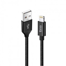 CONEXION LIGHTNING USB A 2.4A NYLON 1.5M