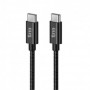 CONEXIÓN USB C A USB C 3.0A NYLON 1.5M