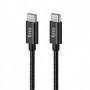 CONEXIÓN USB C A USB C 3.0A NYLON 1.5M