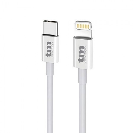 CONEXIÓN USB C LIGHTNING 3.0A PVC 1M