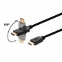 CONEXIÓN HDMI HI-SPEED GIRO 180º 4K 2.0M