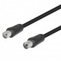 CONEXION ANTENA NEGRO RECTO 9.5MM 1.5M