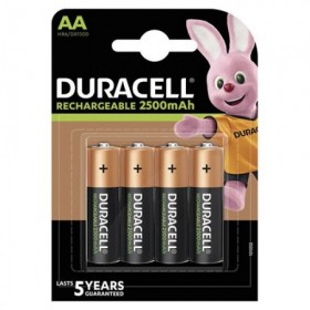 BATERIA R6 NI-MH 2500MAH BL4 DURACELL