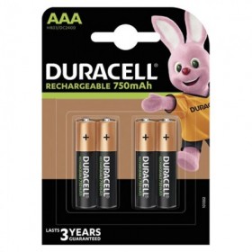 BATERIA R03 NI-MH 750MAH BL4 DURACELL