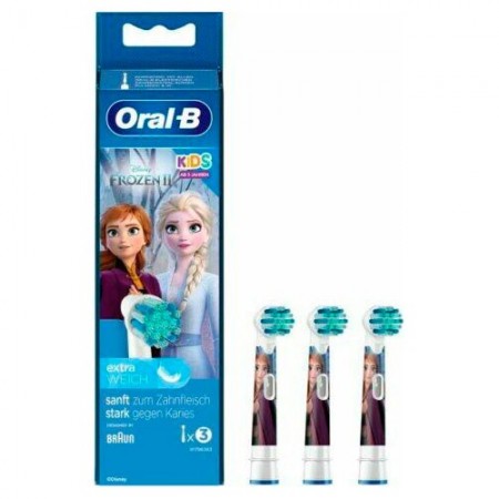 PACK 3 RECAMBIOS CEPILLO ORAL B FROZEN