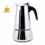 CAFETERA DE INDUCCIÓN 6 ACERO INOX TAZAS