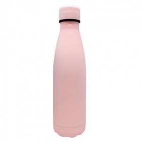 TERMO DOBLE PARED 500ML ROSA PASTEL