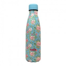 TERMO DOBLE PARED 500ML.FLORES ROSAS