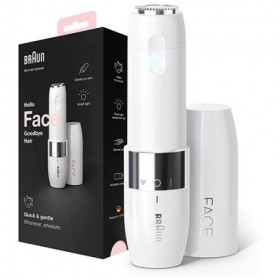 MINI DEPILADORA FACIAL CON LUZ BRAUN
