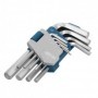 JUEGO LLAVES ALLEN CORTAS 9 PZS CR-V