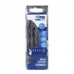 SET 5 BROCAS ESP. CERÁMICA (3,4,5,6,8)