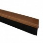 BURLETE PVC C/FLECOS SAPELI 1M FSK