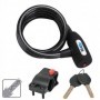 CABLE ANTIRROBO ACERO LLAVE 120CM. / 8MM