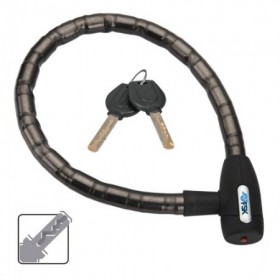 ANTIRROBO MOTO ACERO LLAVE 100CM / 22MM