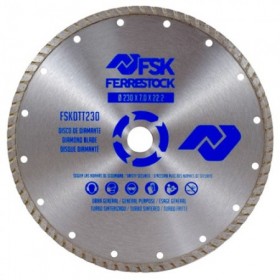 DISCO DE DIAMANTE TURBO 230 Ø FSK