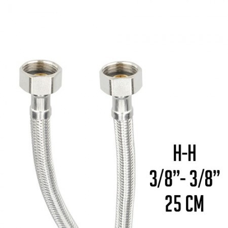 LATIGUILLO INOX. H3/8 X H3/8 25 CM