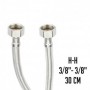 LATIGUILLO INOX. H3/8 X H3/8 30 CM