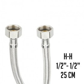 LATIGUILLO INOX. H1/2 X H1/2 25 CM