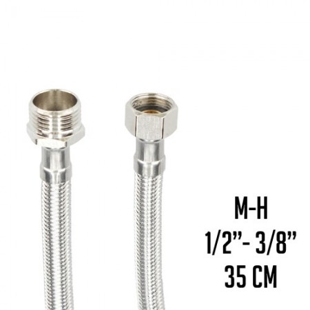 LATIGUILLO INOX. M1/2 X H3/8 35 CM