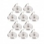 GANCHOS MAGNÉTICOS Ø3,8 CM 10UDS.FSK