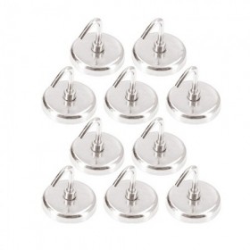 GANCHOS MAGNÉTICOS Ø3,8 CM 10UDS.FSK