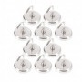 GANCHOS MAGNÉTICOS Ø3,8 CM 10UDS.FSK