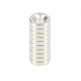 NEODIMIO CON AGUJERO 15X4MM 10PCS. FSK