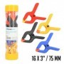 PINZA SUJECIÓN 3/ 75MM 16 PCS FSK