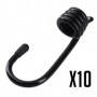 GANCHO DE METAL PULPO 5 MM (PACK 10 UDS)