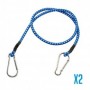 PULPO DE GOMA 90CMX8MM P.MOSQUETON.2UDS