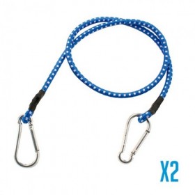 PULPO DE GOMA 90CMX8MM P.MOSQUETON.2UDS