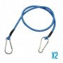 PULPO DE GOMA 90CMX8MM P.MOSQUETON.2UDS