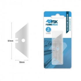 HOJA TRAPEZOIDAL (BLISTER 10 HOJAS) FSK
