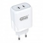 CARGADOR USB X2 TIPO C PD 40W