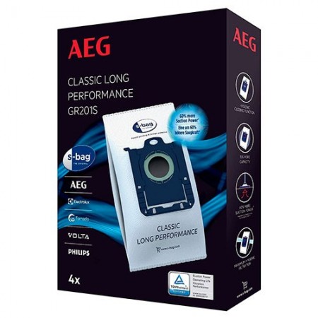 BOLSA ASPIRADORA S-BAG AEG 4UDS. CLASSIC