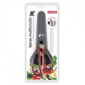 TIJERAS MULTIFUNCIÓN CON FUNDA IMANTADA