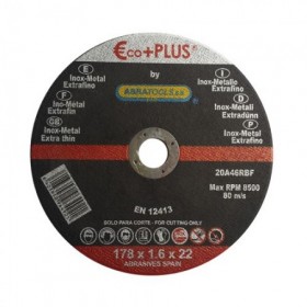 DISCOS INOX 178X1.6X22