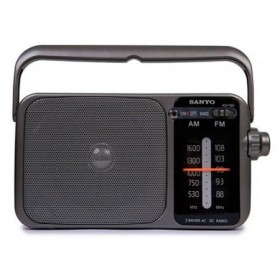 RADIO PORTATIL RED O PILAS GRIS SANYO