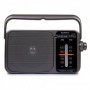 RADIO PORTATIL RED O PILAS GRIS SANYO