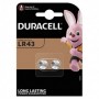 PILA ALCALINA LR43 1.5V BL 2UD DURACELL