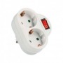 LADRÓN M SCHUKO A 2 H SCHUKO INTERRUPTOR