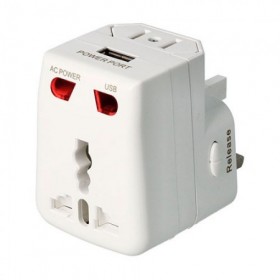 ADAPTADOR UNIVERSAL MULTIPLE RED CON USB