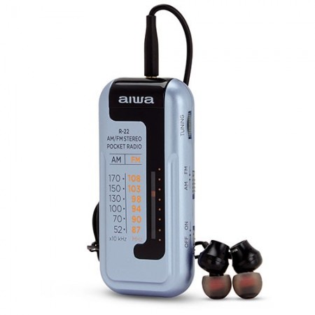 RADIO PORTATIL AM/FM AURICULARES AIWA