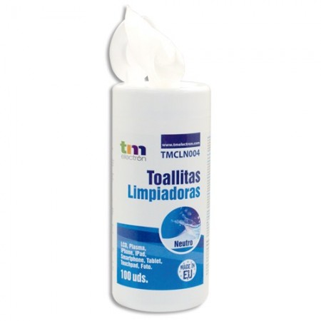 TOALLITAS LIMPIADORAS 100UDS (165X135MM)