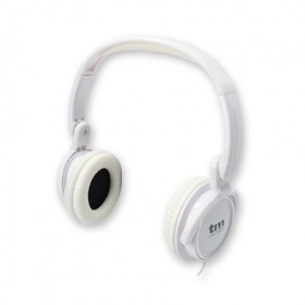 AUR. DJ ESTEREO CABLE 3M BLANCO TME
