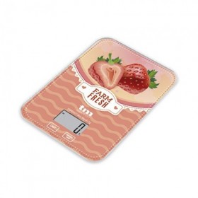 BÁSCULA DE COCINA 5KG MOTIVO FRESA TME