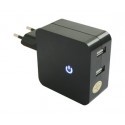 ▷ Alimentador Usb 230Va con 5Vdc Dos Salidas | Ferreidea