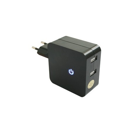 ▷ Alimentador Usb 230Va con 5Vdc Dos Salidas | Ferreidea