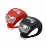BLISTER 2UD. LUZ FRONTAL Y TRASERA BICI