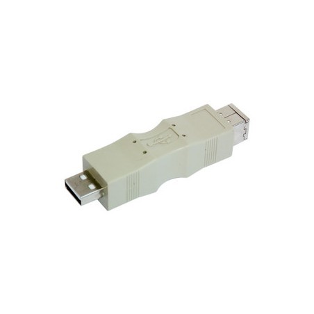 ▷ Adaptador Usb. Tipo A Macho A B Hembra  | Ferreidea